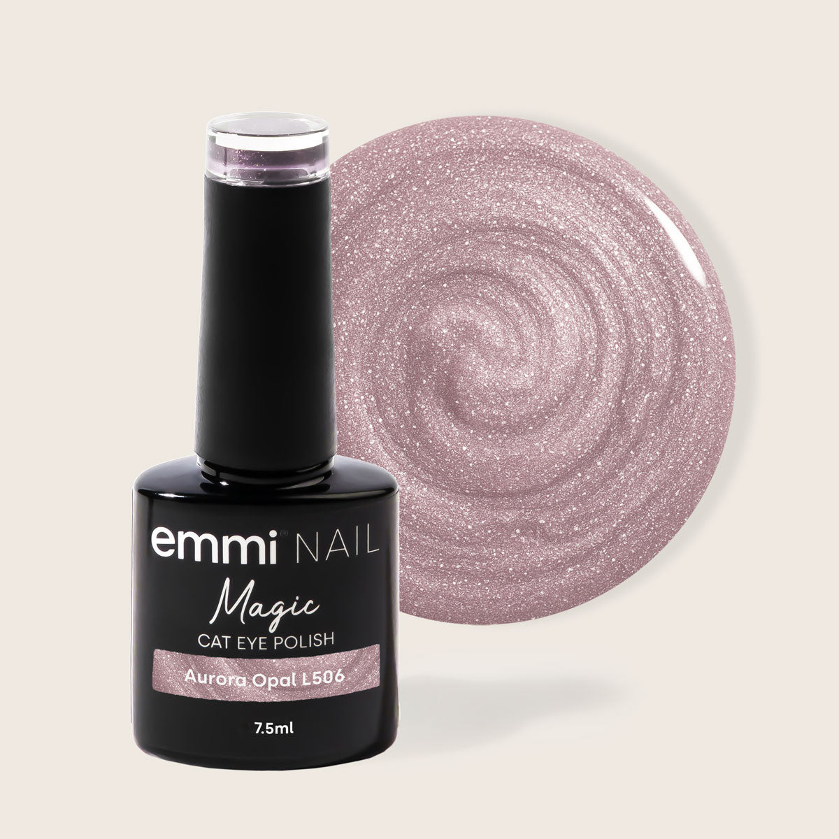 Shellac UV/LED-Lack Magic Cat Eye Aurora Opal -L506-