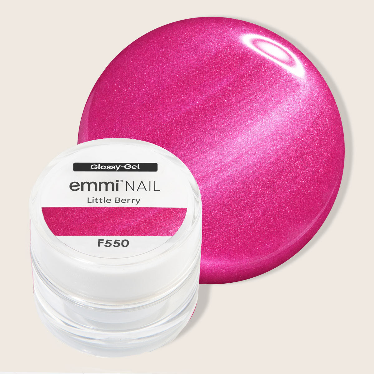 Emmi-Nail Glossy-Gel Little Berry -F550-