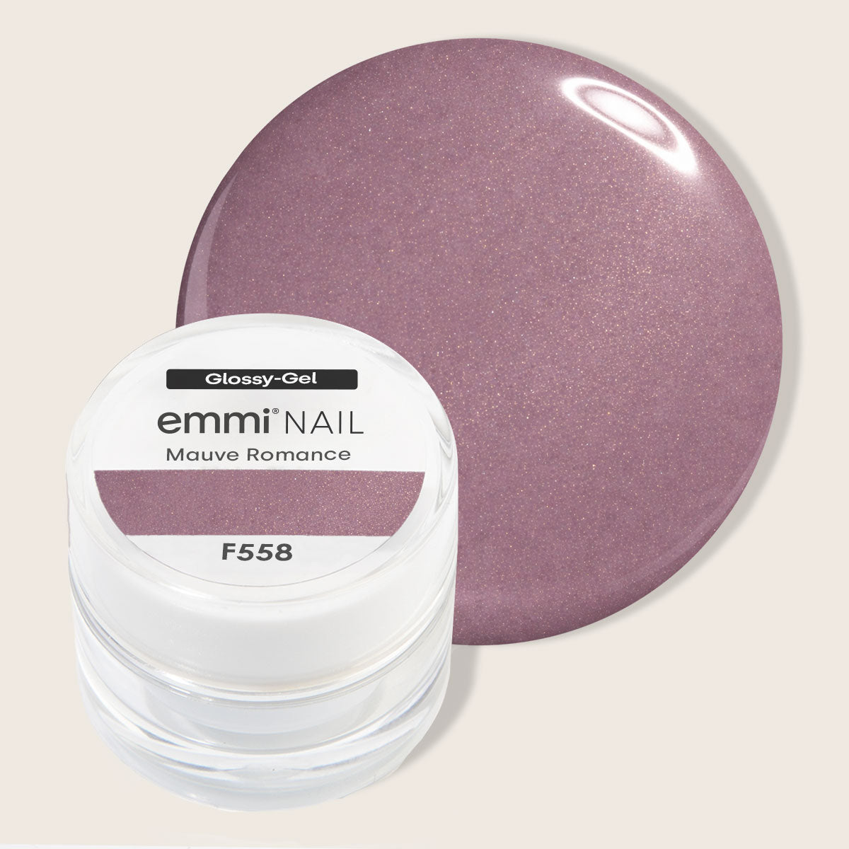 Emmi-Nail Glossy-Gel Mauve Romance -F558-