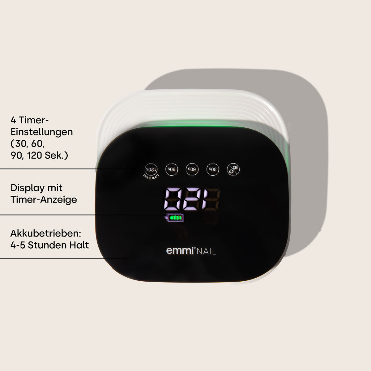 Emmi-Nail Digital LED White Nagellampe