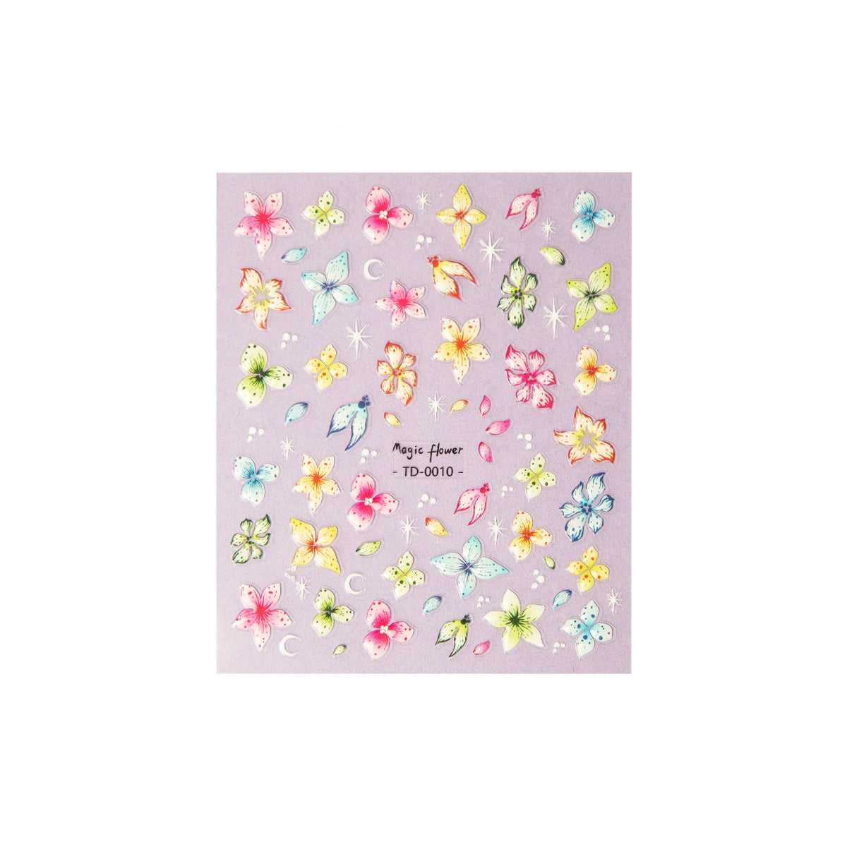 Emmi-Nail 5D Soft Gel Flower Nail Sticker 1 