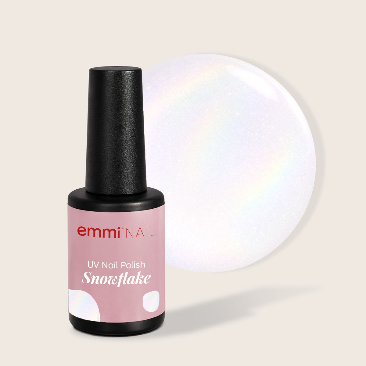 Shellac UV Polish Snowflake 8ml -L525-
