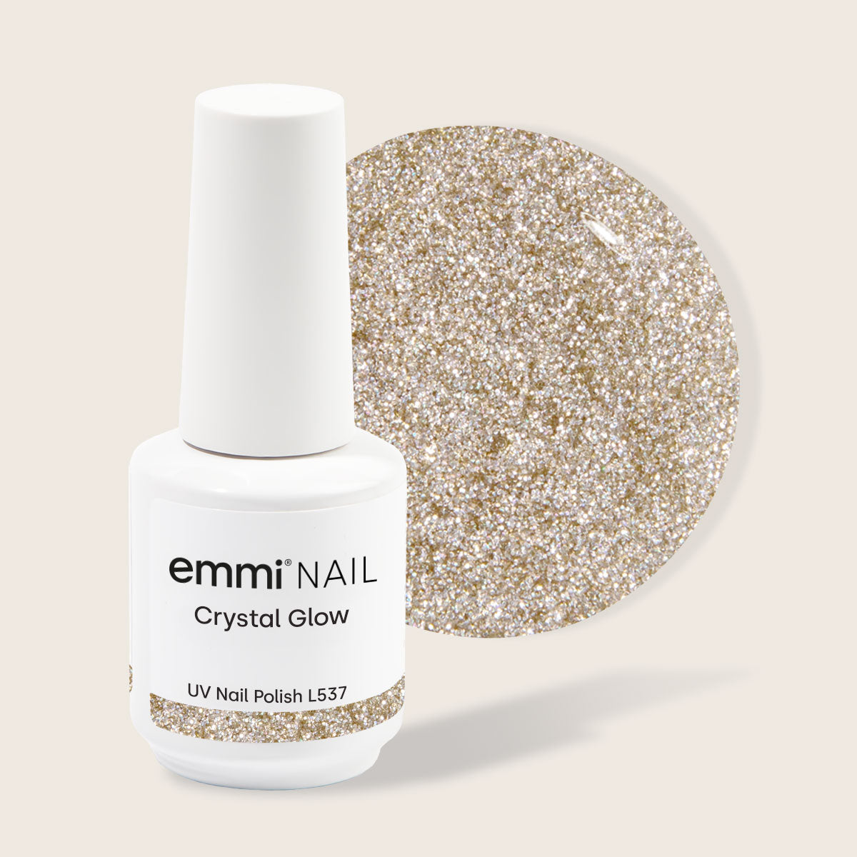 Shellac UV Polish Crystal Glow 15ml -L537- 