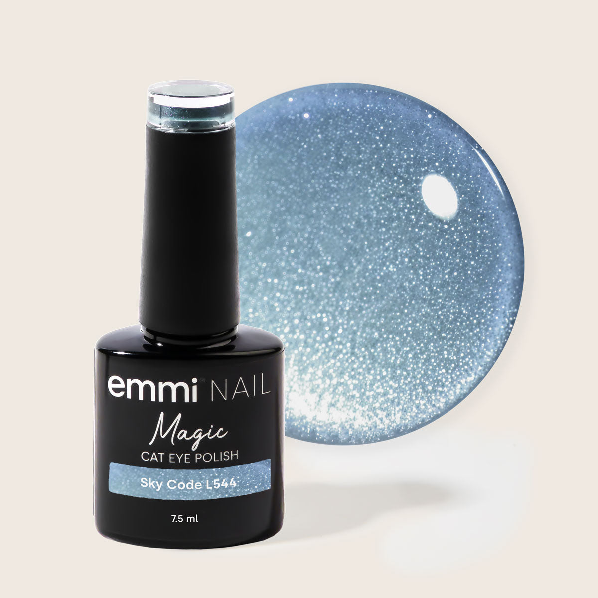 Vernis Shellac UV/LED Magic Cat Eye Sky Code -L544- 