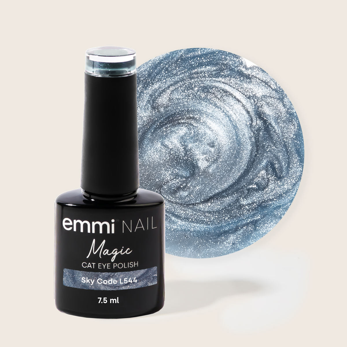 Vernis Shellac UV/LED Magic Cat Eye Sky Code -L544- 