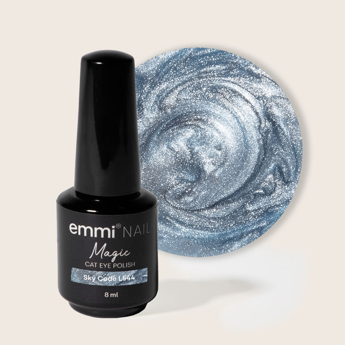 Vernis Shellac UV/LED Magic Cat Eye Sky Code -L544- 