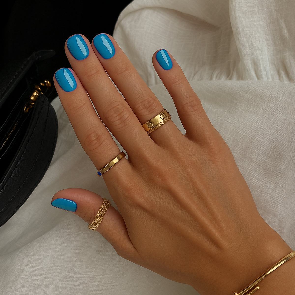 Shellac UV Polish Blue Aster 15ml -L557-