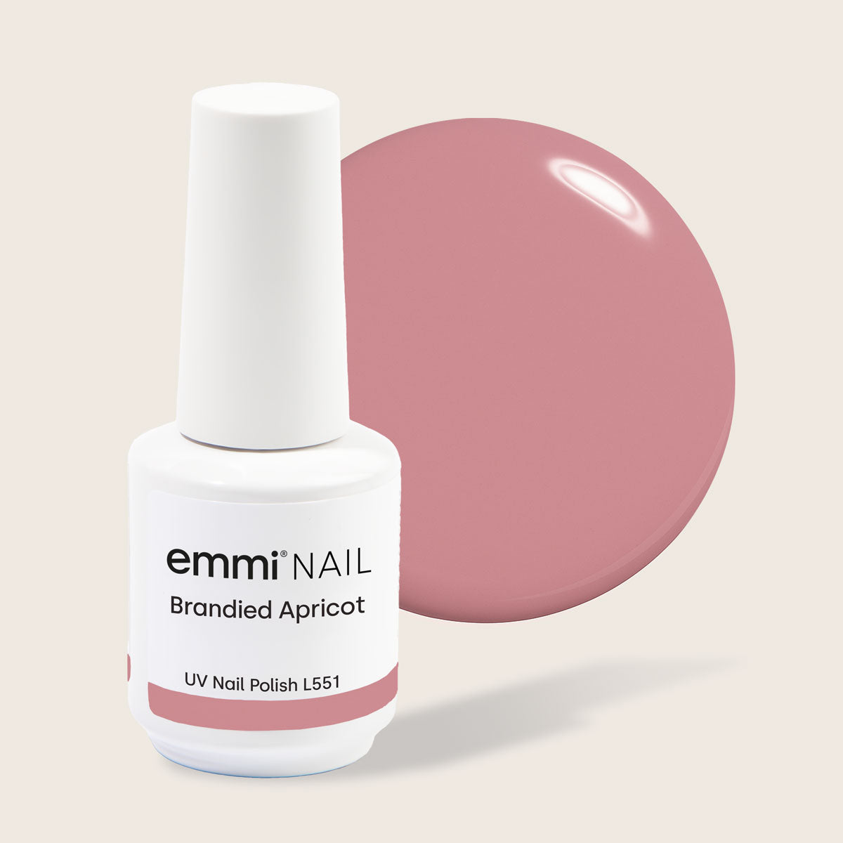 Shellac UV Polish Brandied Apricot 15ml -L551-