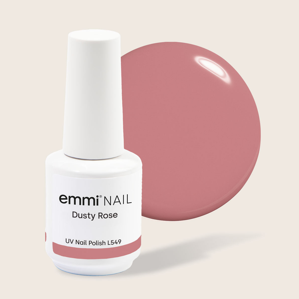 Shellac UV Polish Dusty Rose 15ml -L549-