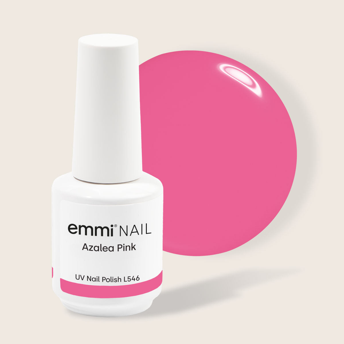 Shellac UV Polish Azalea Pink 15ml -L546-
