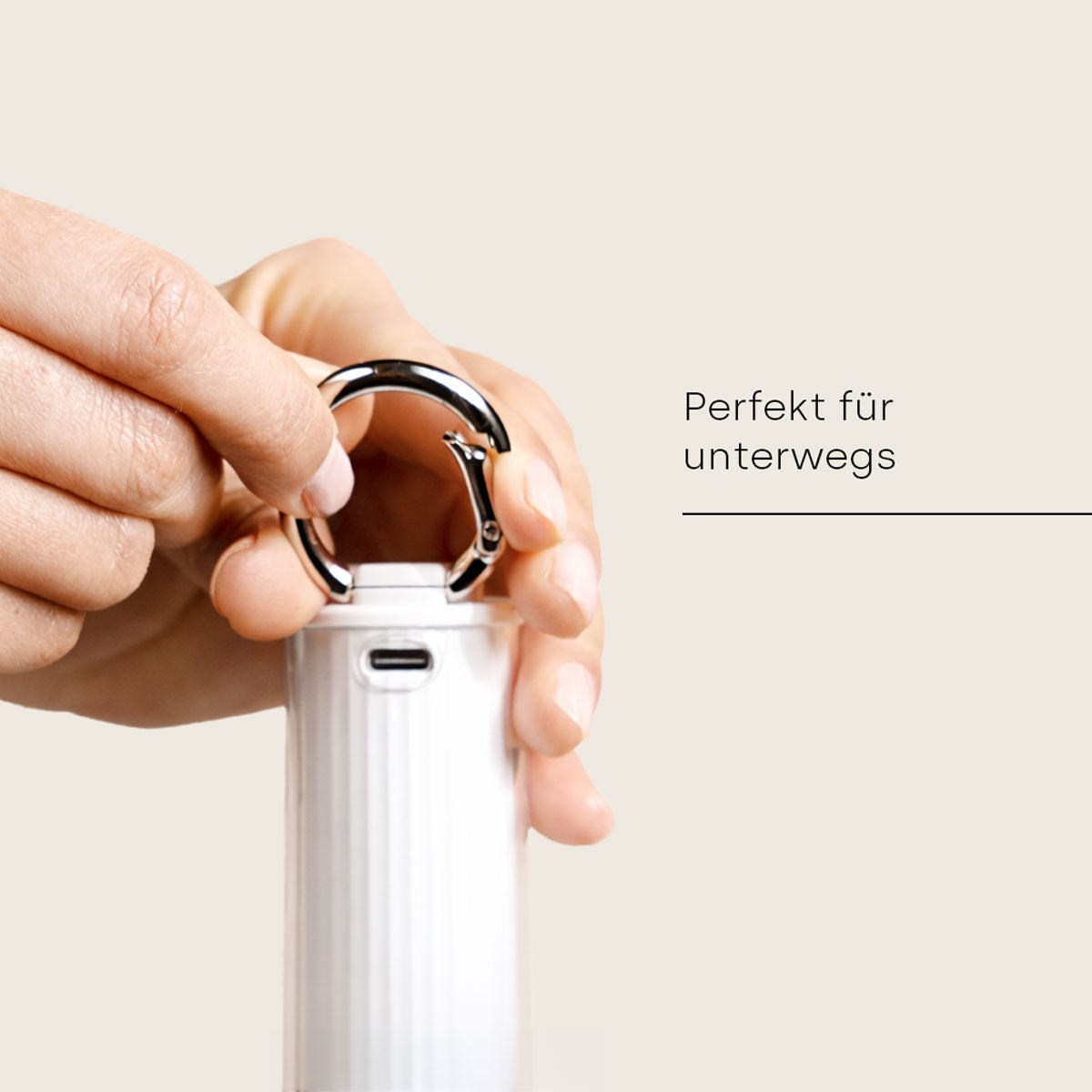 Mini-ventilateur Emmi-Air avec fonction rafraîchissante