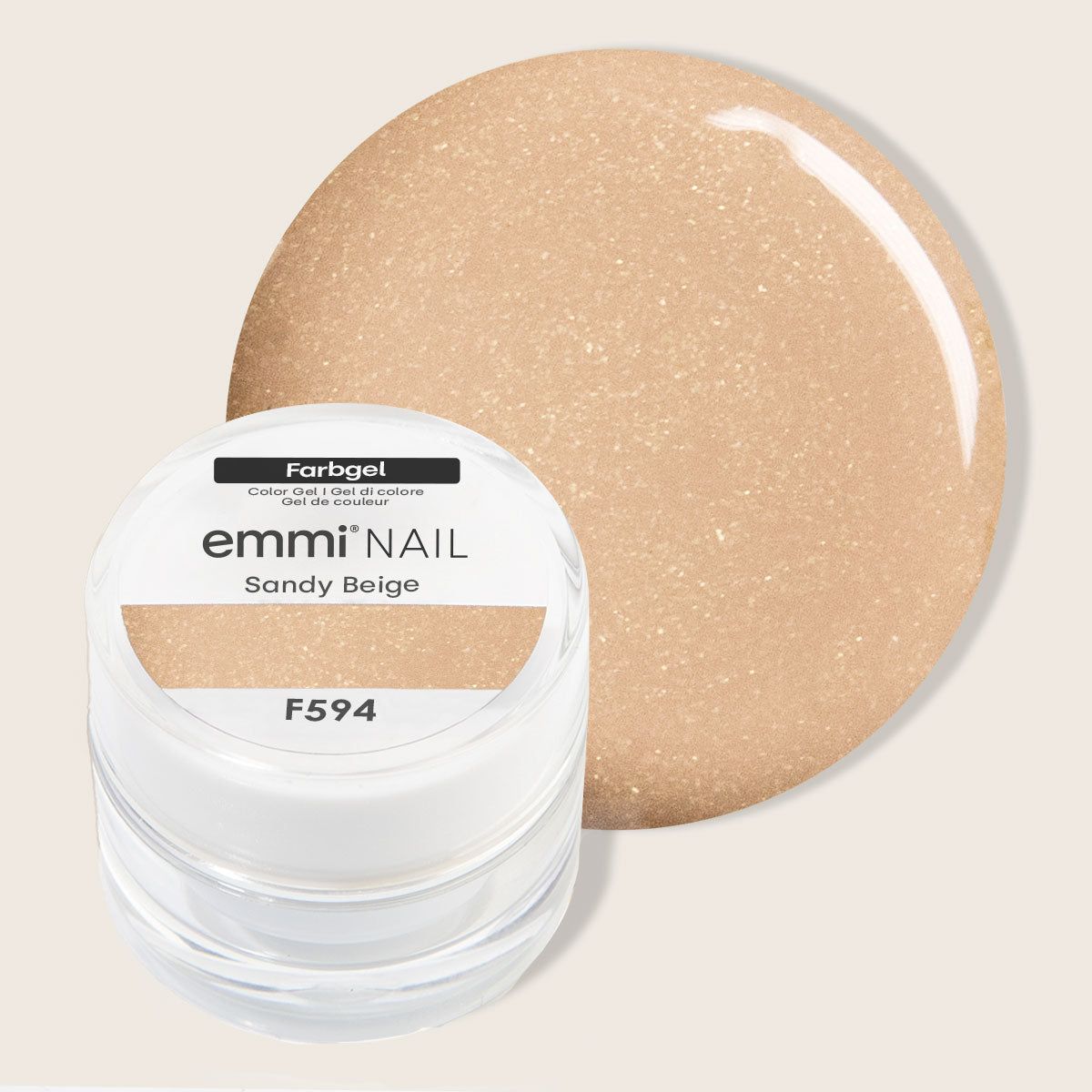 Emmi-Nail Farbgel Sandy Beige -F594-