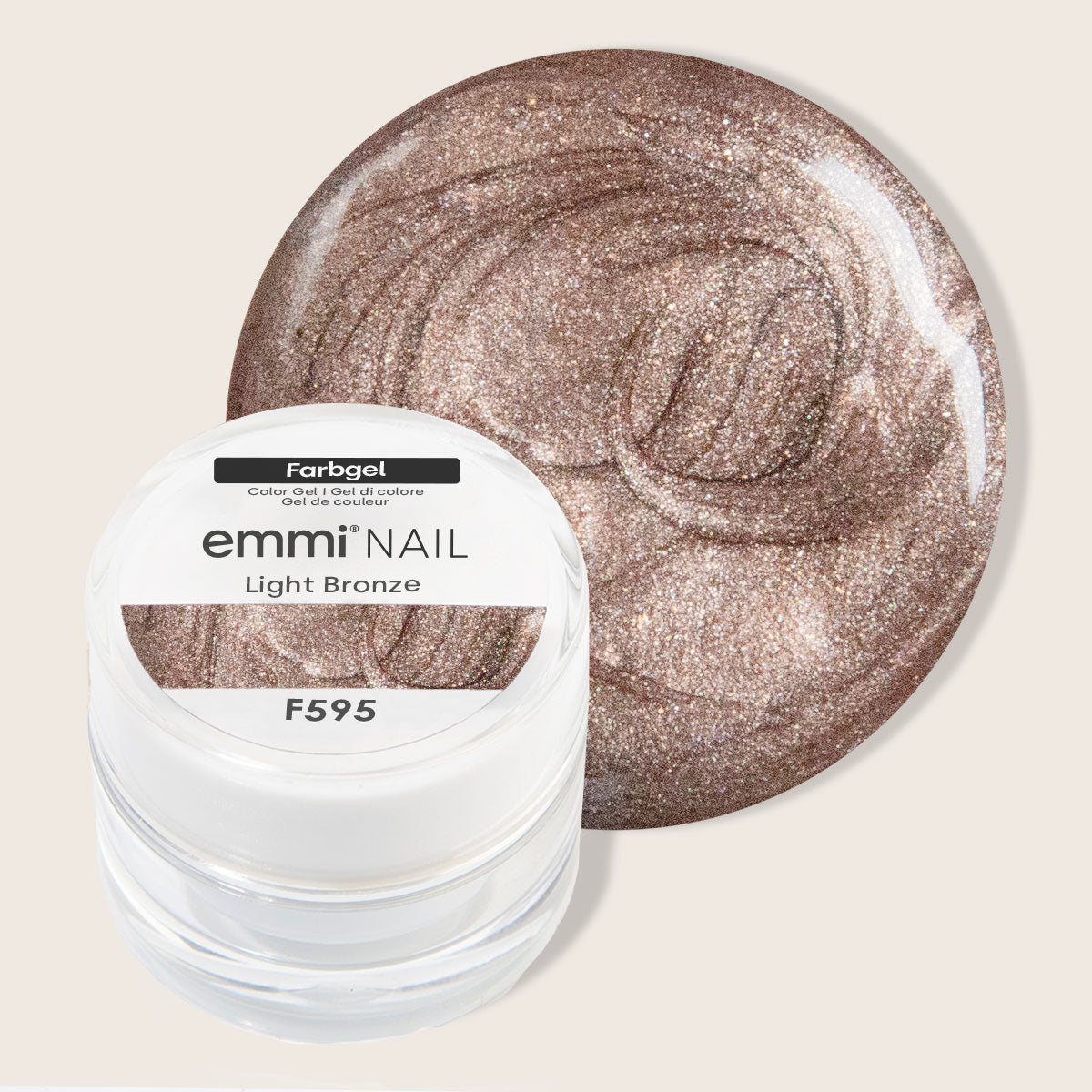 Emmi-Nail Farbgel Light Bronze -F595-