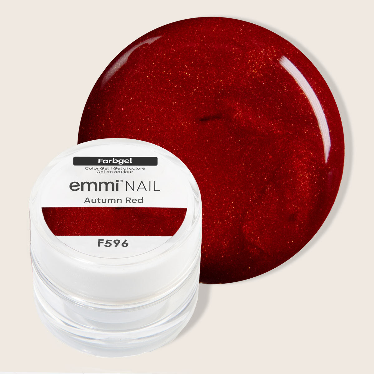 Emmi-Nail Farbgel Autumn Red -F596-