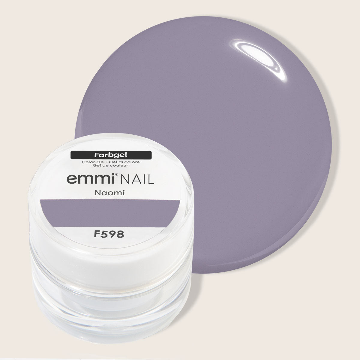 Emmi-Nail Farbgel Naomi 5ml -F598-
