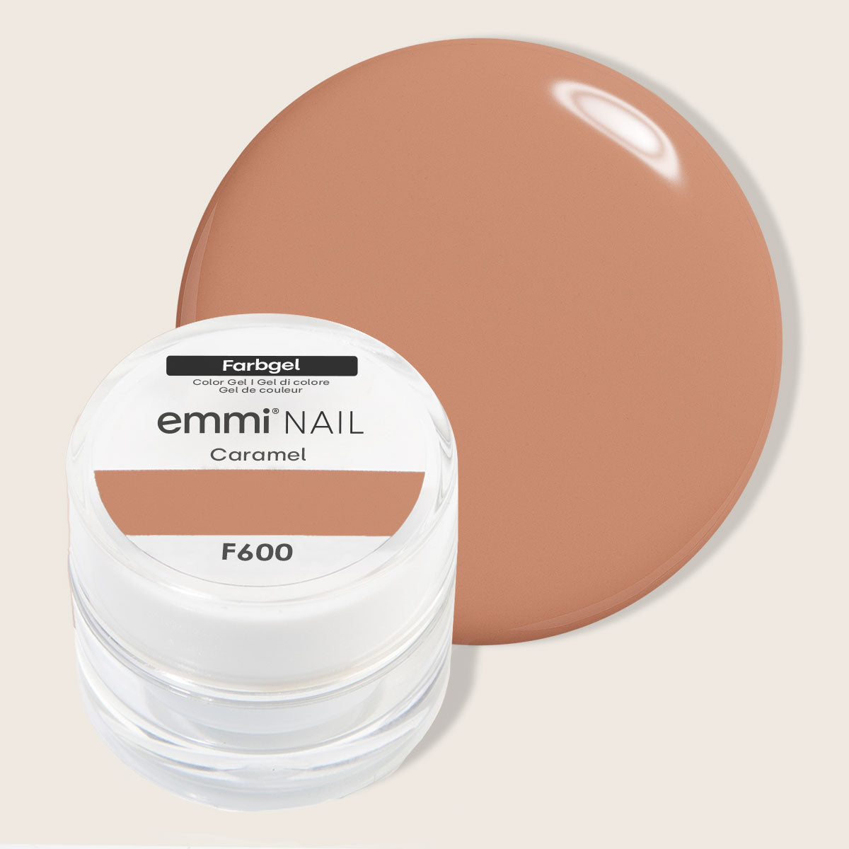 Emmi-Nail Farbgel Caramel 5ml -F600-