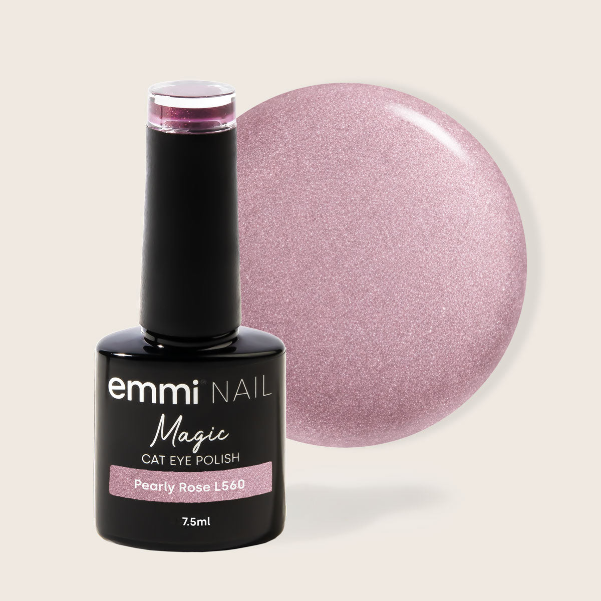 Shellac UV/LED-Lack Magic Cat Eye Pearly Rose -L560-