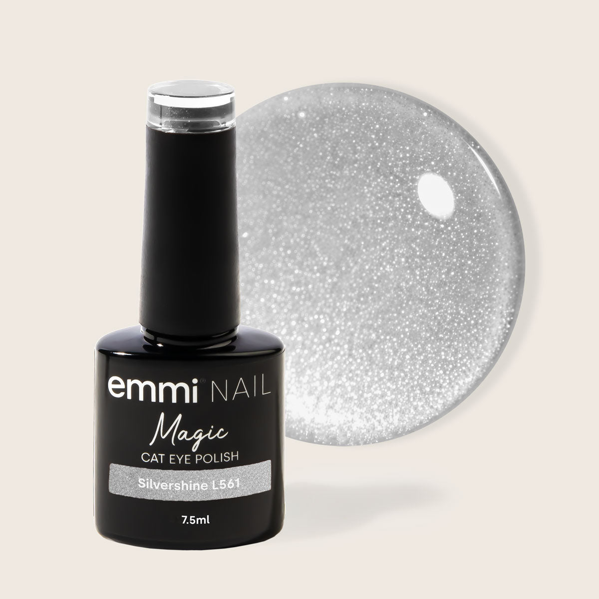 Shellac UV/LED-Lack Magic Cat Eye Silvershine -L561-