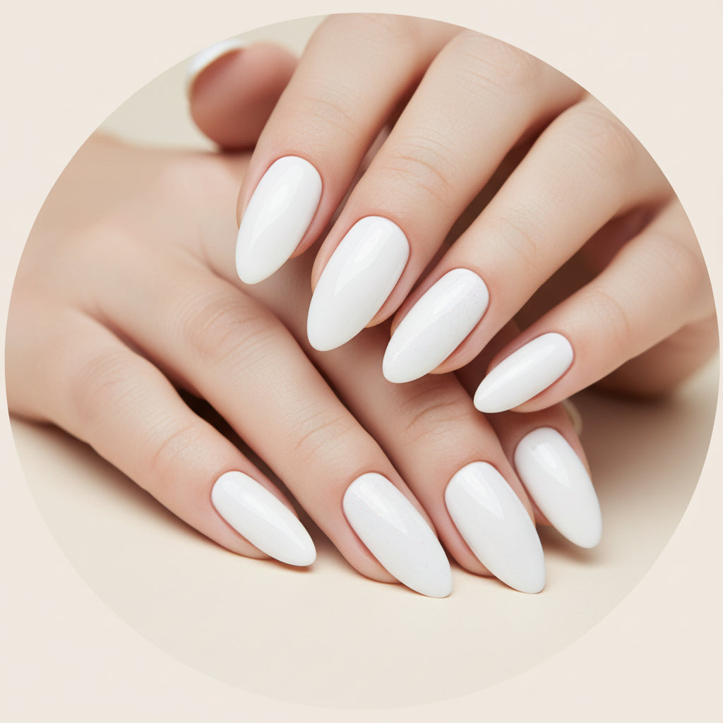 Shellac UV Polish White 15ml -L563- 