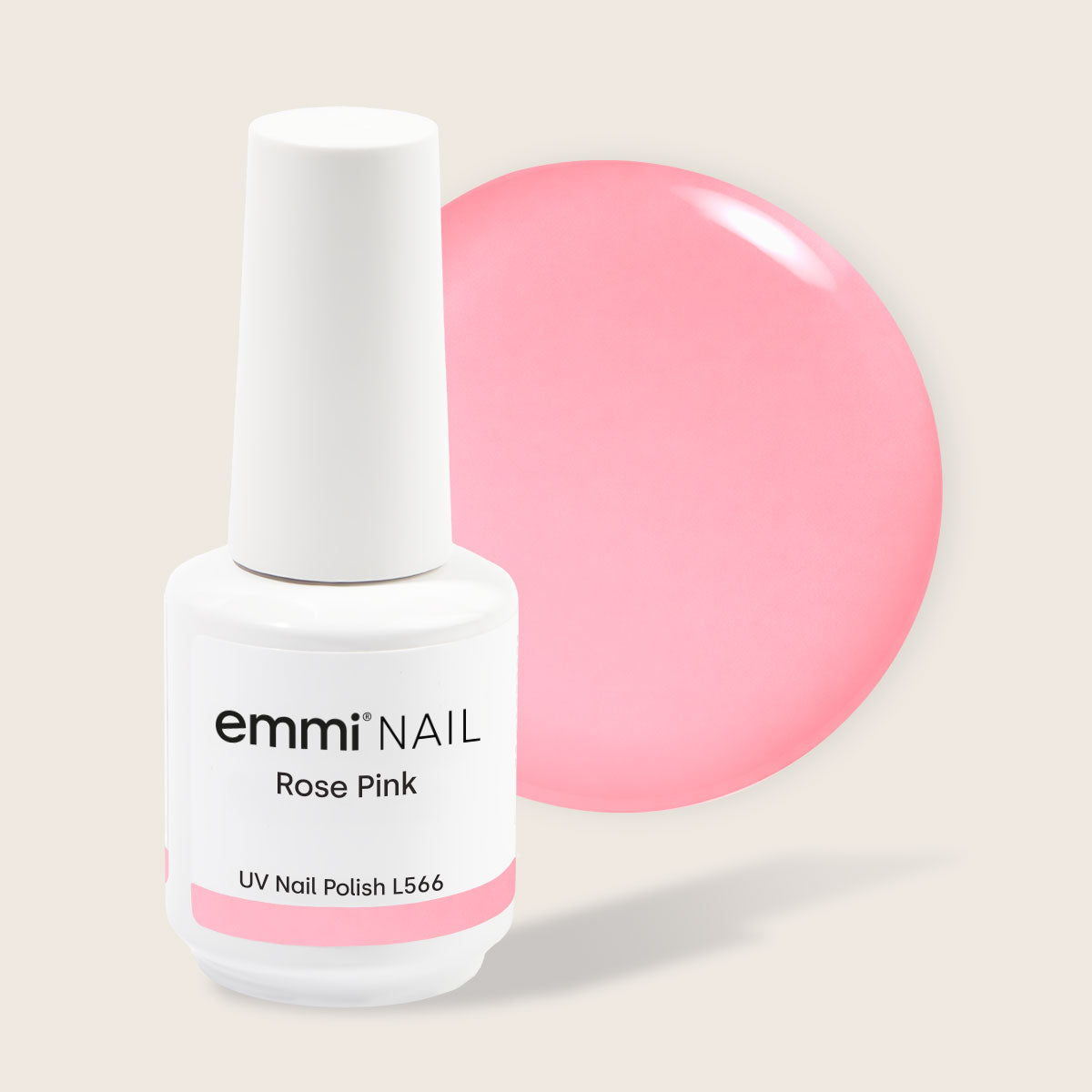 Shellac UV Polish Rose Pink 15ml -L566-