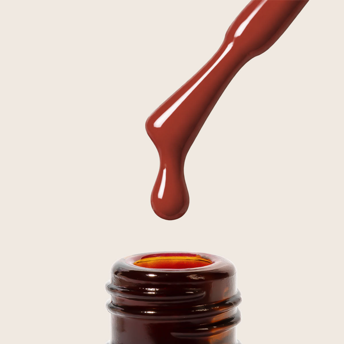 Shellac UV Polish Terracotta Red 15ml -L575-