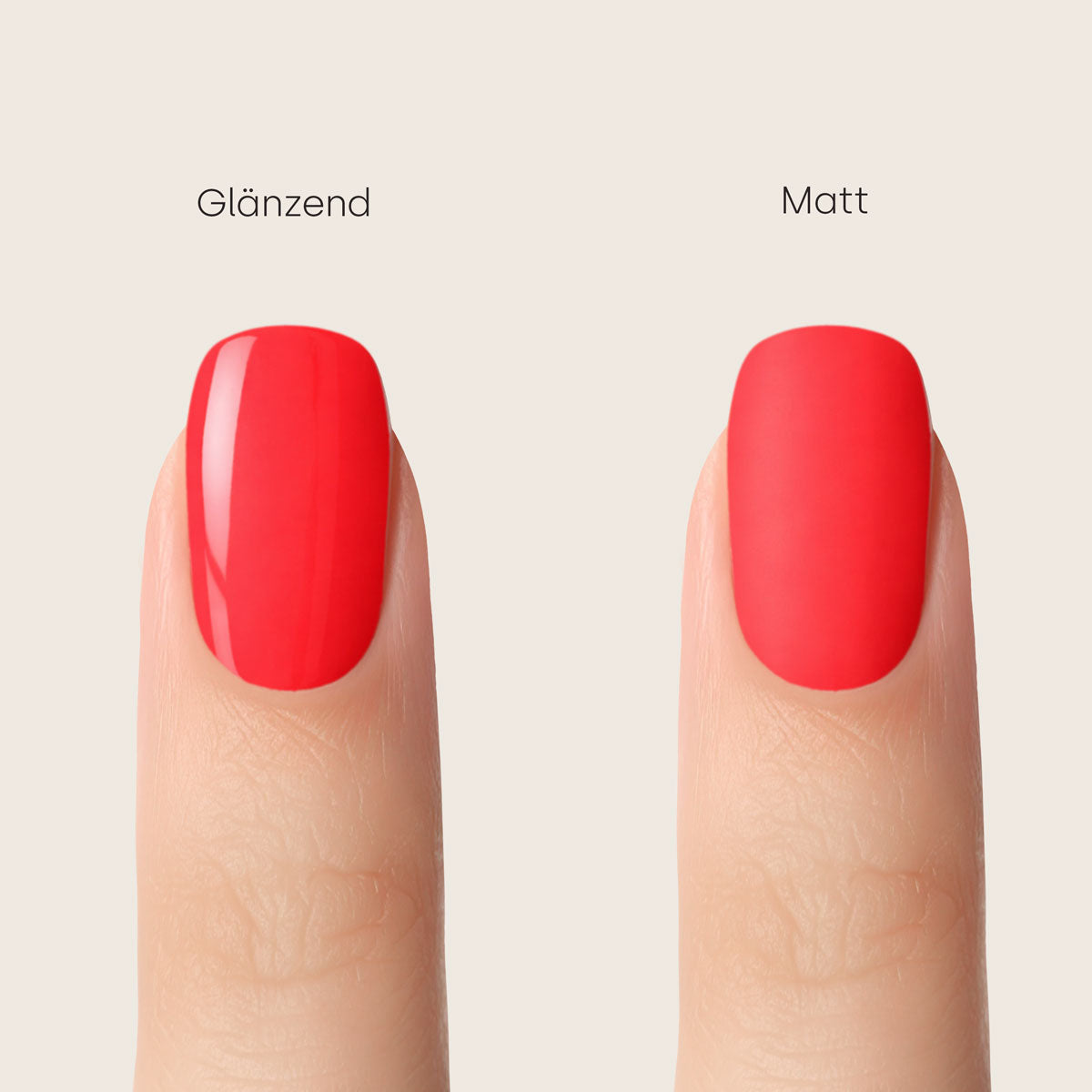 Shellac UV Polish Coral Red 15ml -L577-