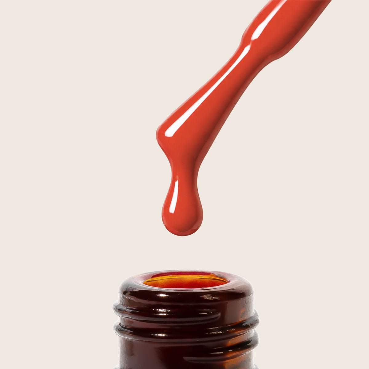 Shellac UV Polish Orange Crépuscule 15 ml -L579-