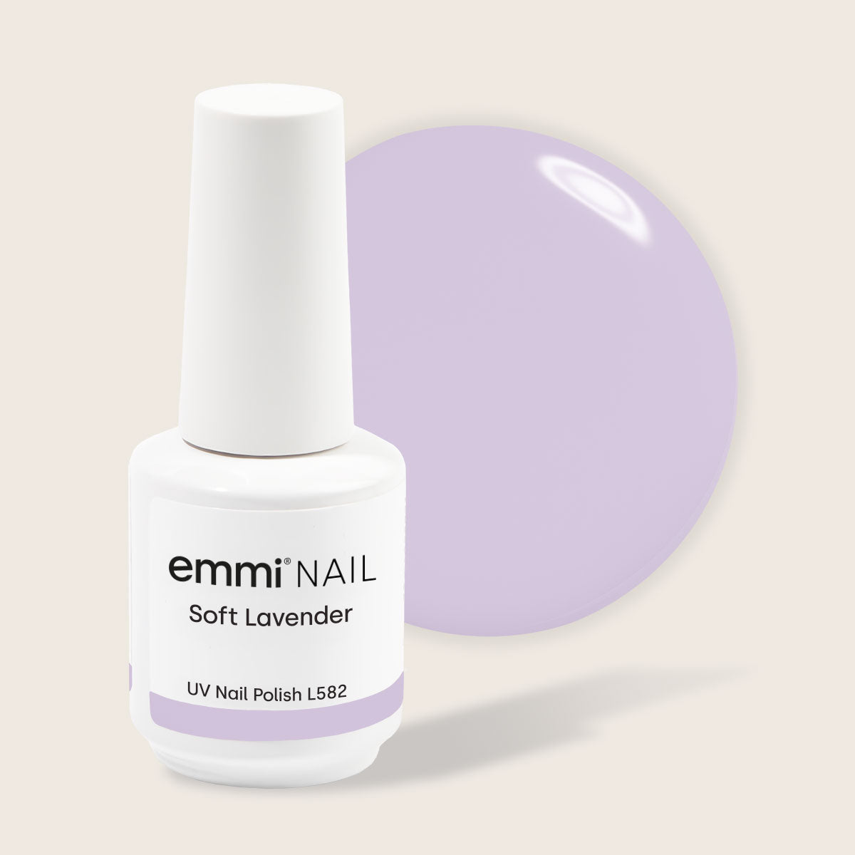 Shellac UV Polish Soft Lavender 15ml -L582-