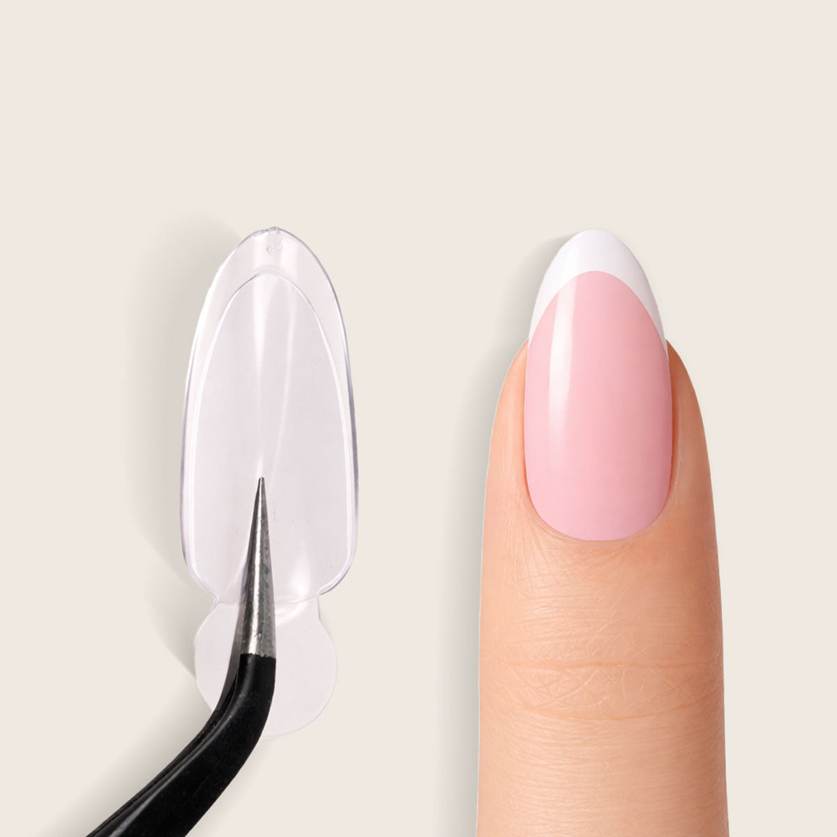 Emmi-Nail Easy French Silikon Pads Low