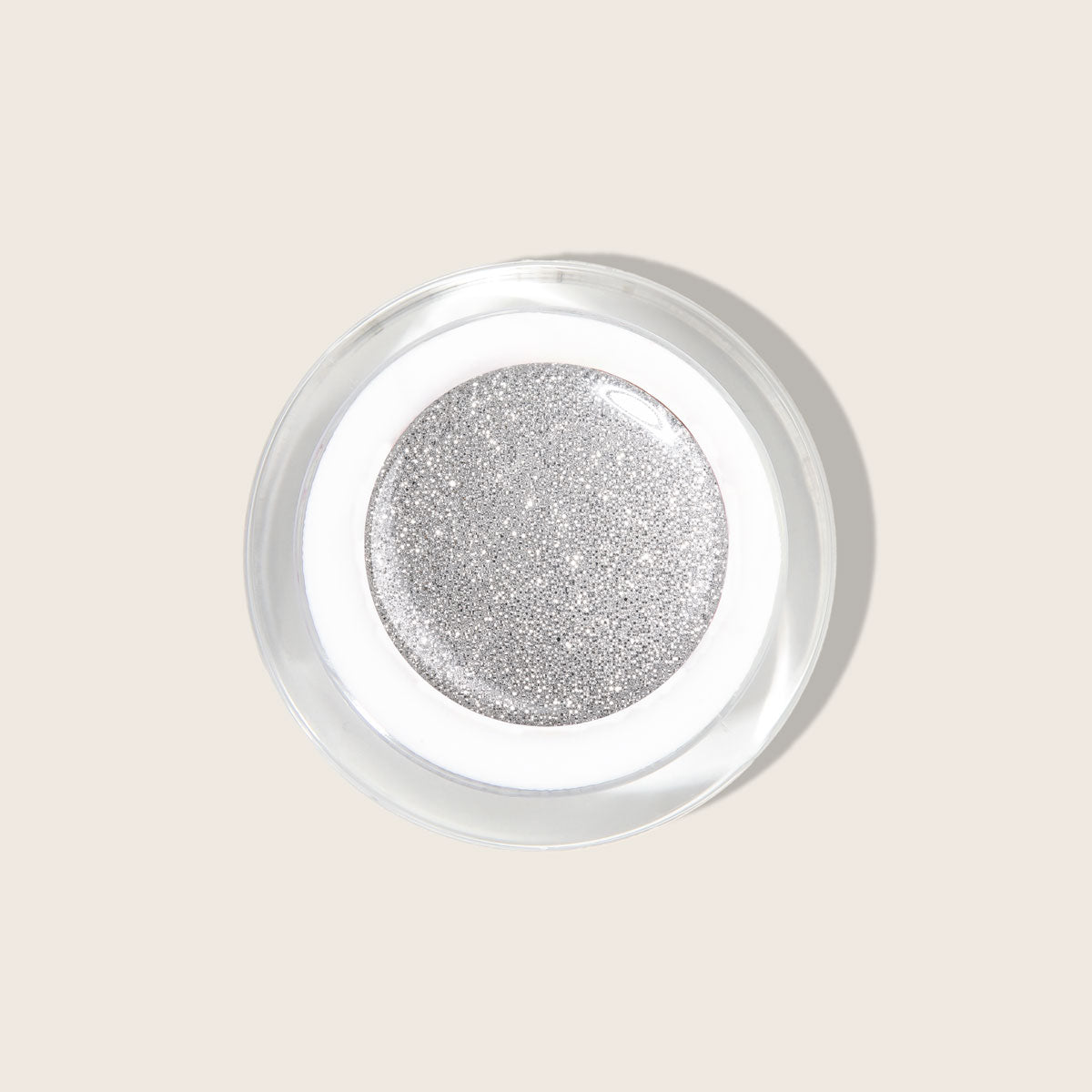 Emmi-Nail Glittergel Frosted Silver 5ml -F608-