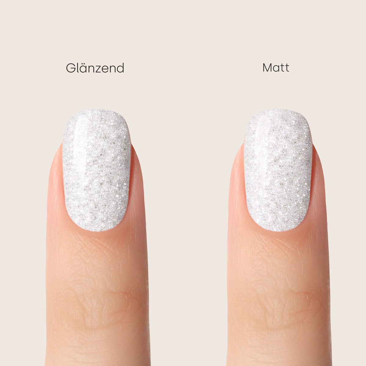 Emmi-Nail Glittergel Crystal White 5ml -F609-