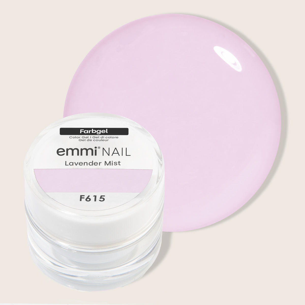 Emmi-Nail Farbgel Lavender Mist 5ml -F615-
