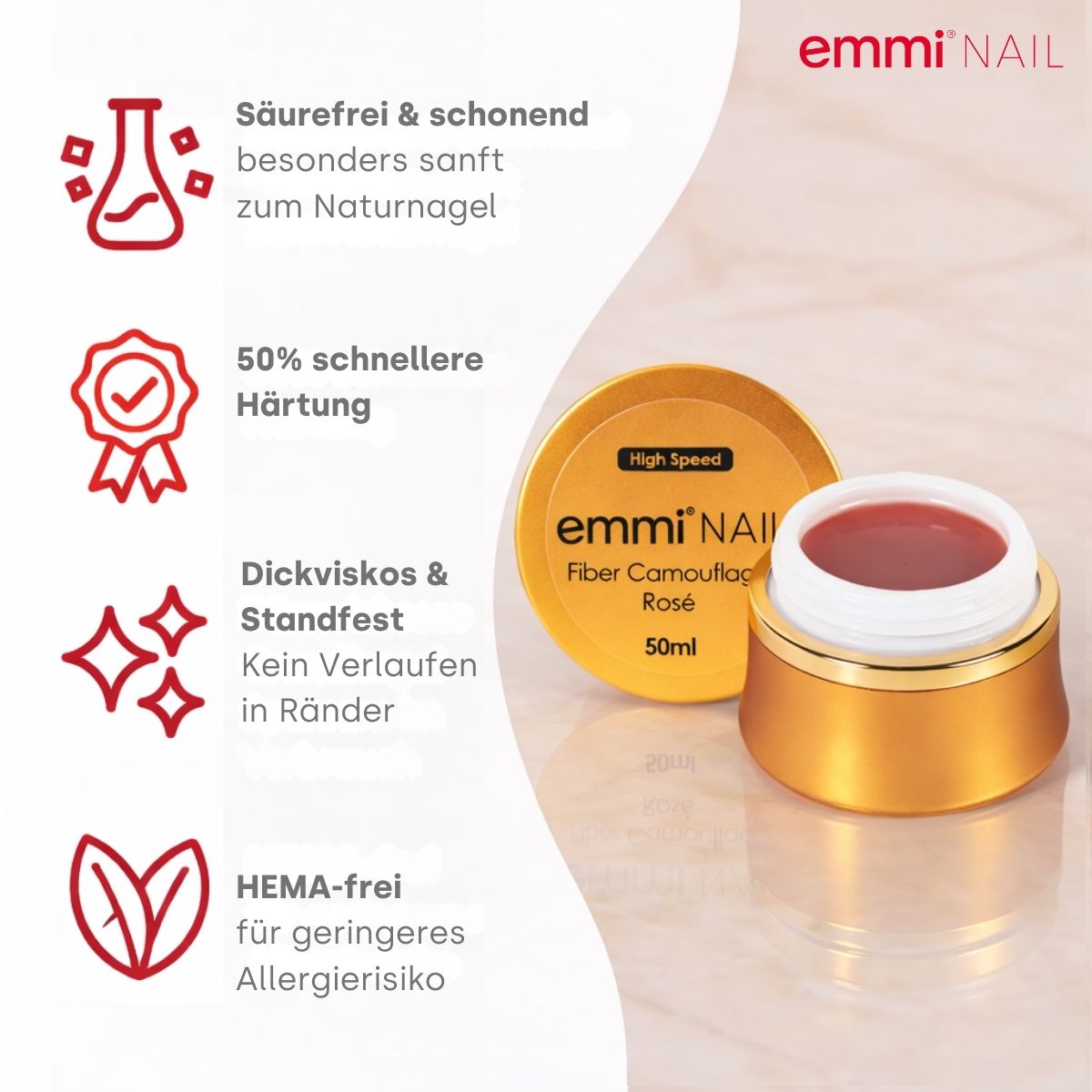 Camouflage Fibre Haute Vitesse rose 15 ml 