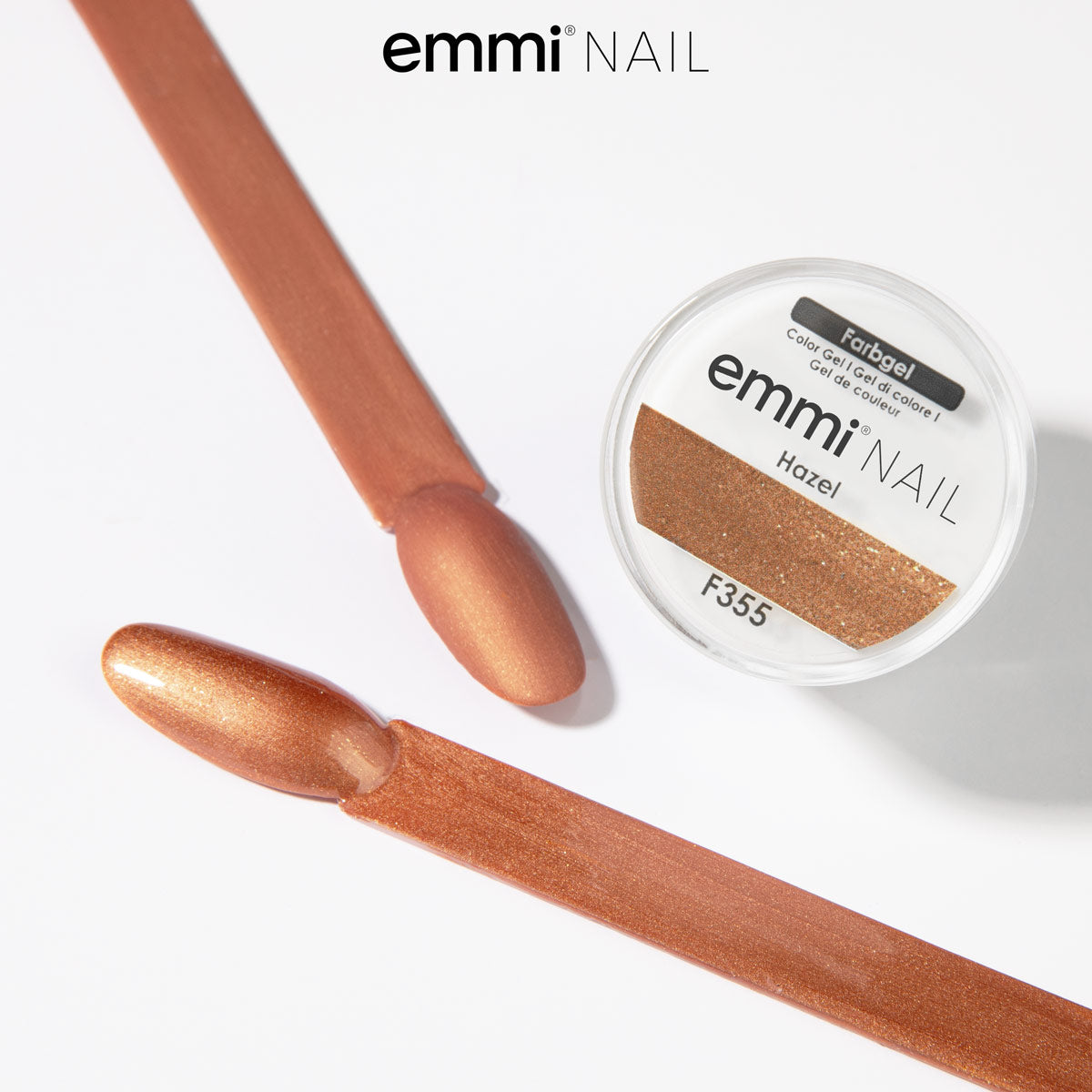 Emmi-Nail Farbgel Hazel 5ml -F355-