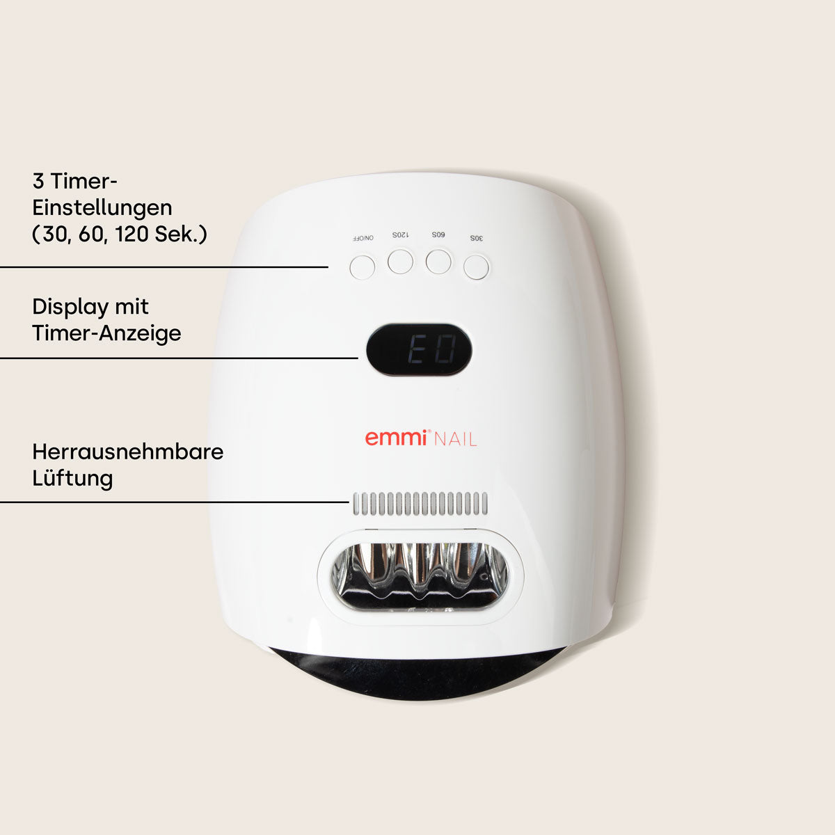 Emmi Power 48 *Akku* UV/LED Nagellampe