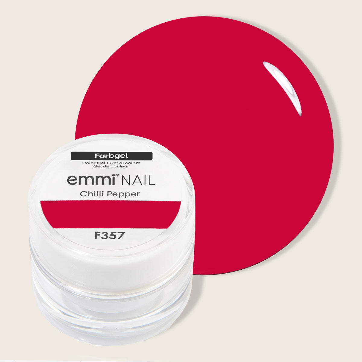 Emmi-Nail Farbgel Chilli Pepper 5ml -F357-