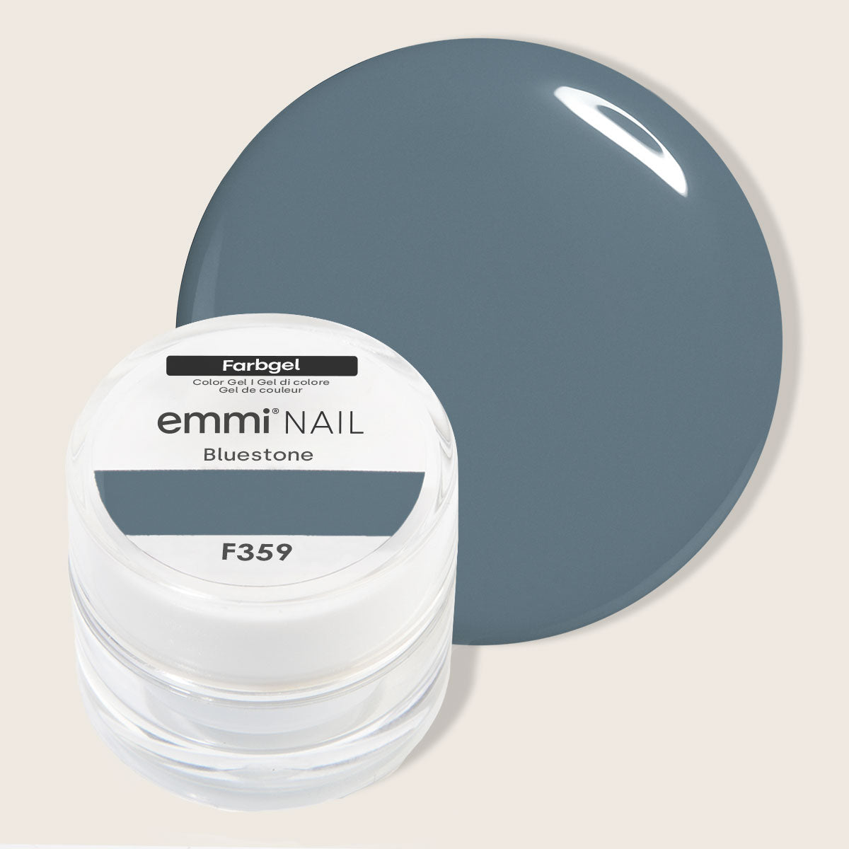 Emmi-Nail Farbgel Bluestone 5ml -F359-