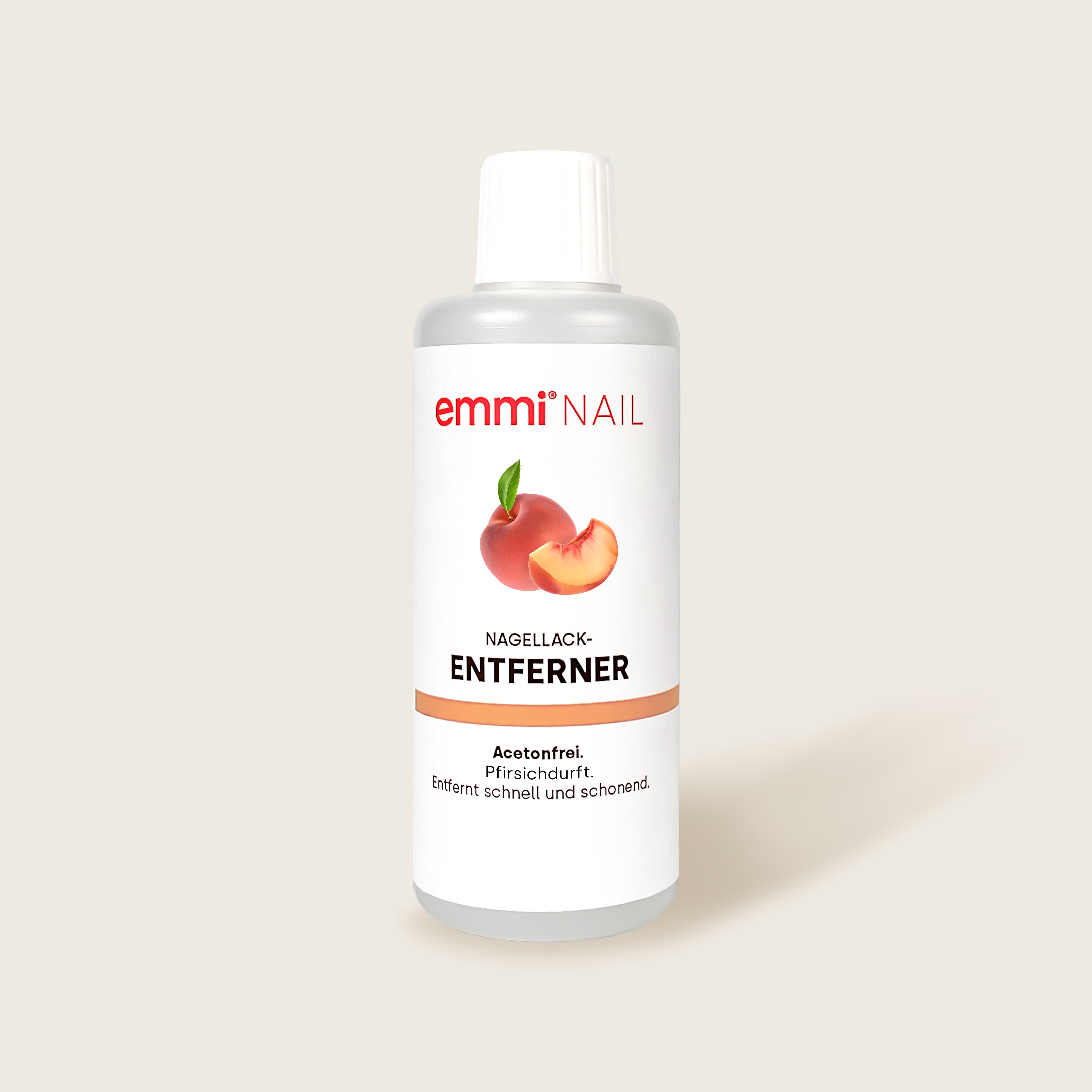 Nagellackentferner acetonfrei Pfirsich 100ml