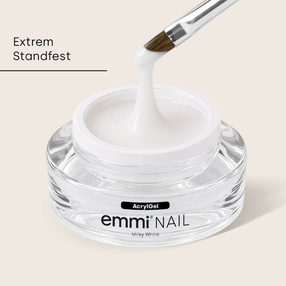 Gel acrylique Emmi-Nail blanc laiteux 15 ml 