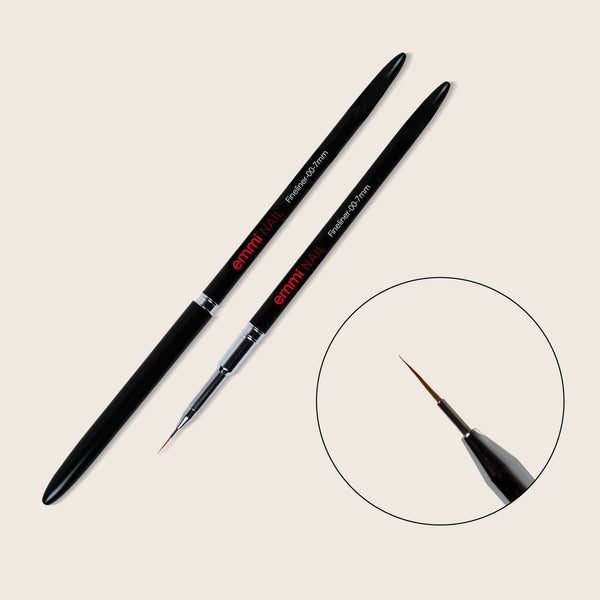 Pincel delineador fino para nail art Emmi-Nail -00- 7mm