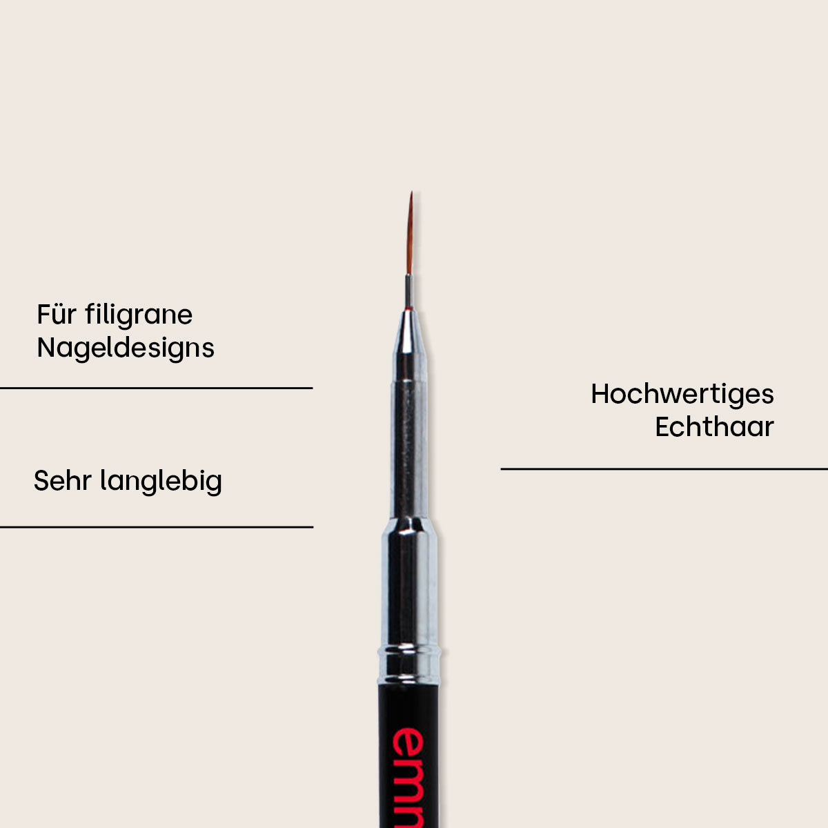 Emmi-Nail Nail Art Fineliner Brush -000- 5mm