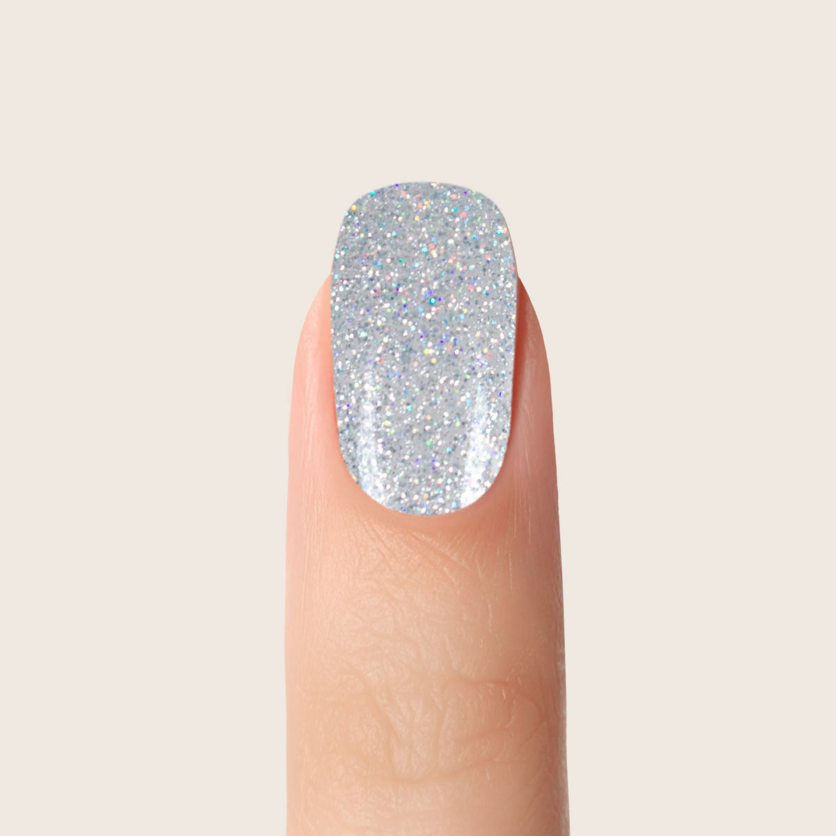 Emmi-Nail Glittergel Magic Silver 5ml -F365-