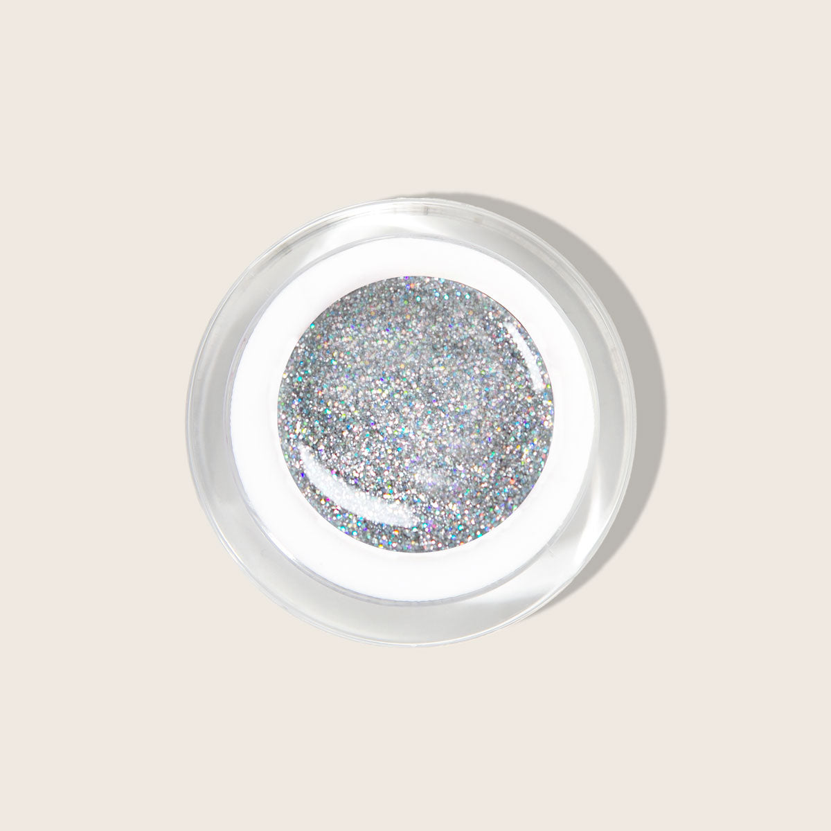 Gel pailleté Emmi-Nail Magic Silver 5 ml -F365-