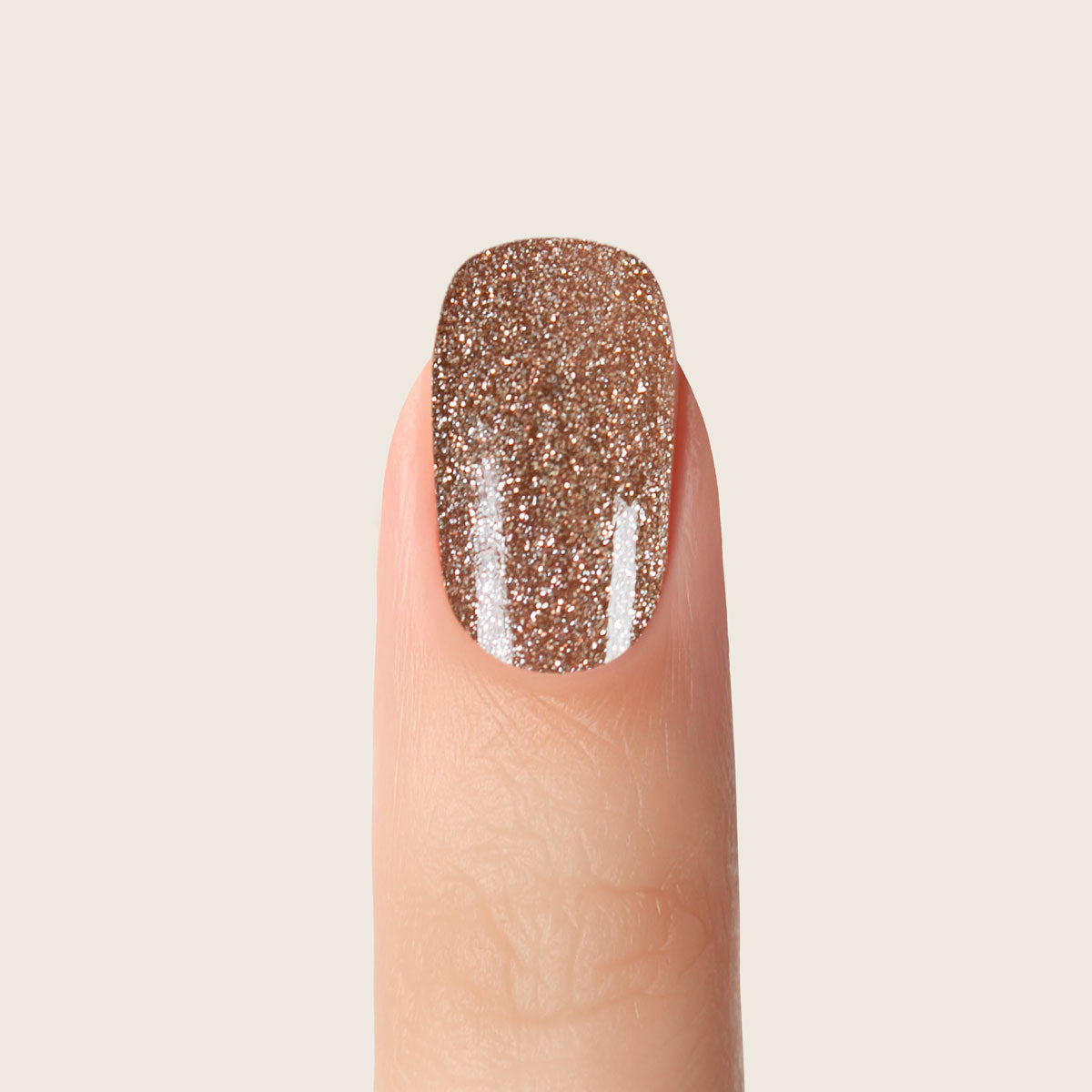 Emmi-Nail Farbgel Nude Glitter 5ml -F366-
