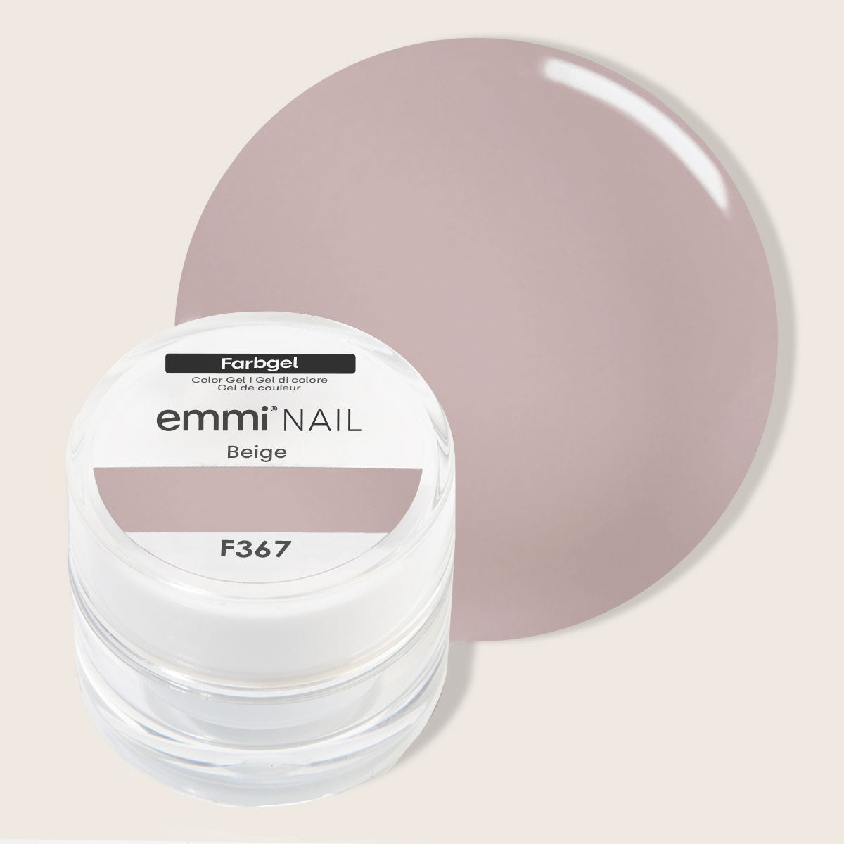 Emmi-Nail Farbgel Beige 5ml -F367-