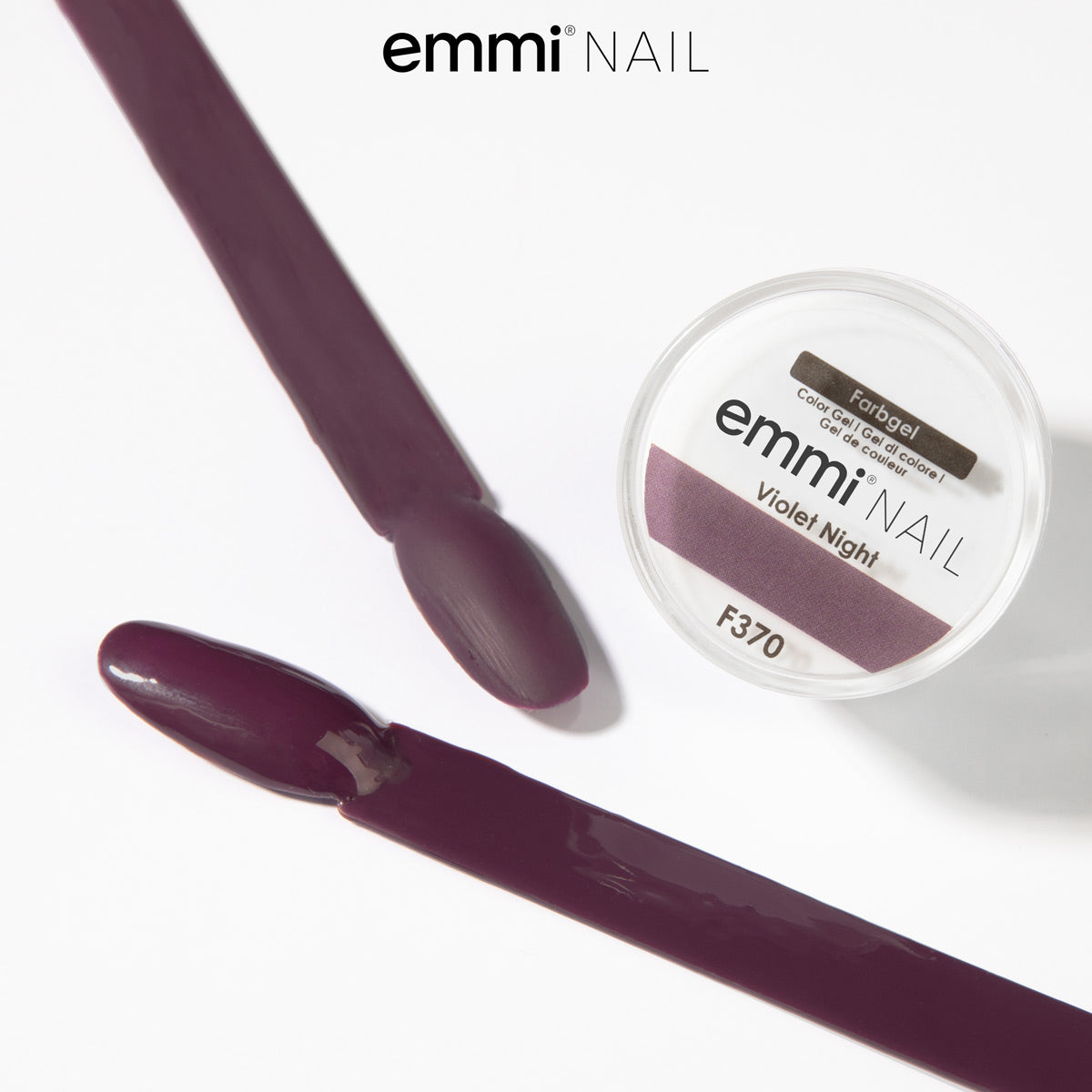 Emmi-Nail Color Gel Violet Night 5ml -F370- 