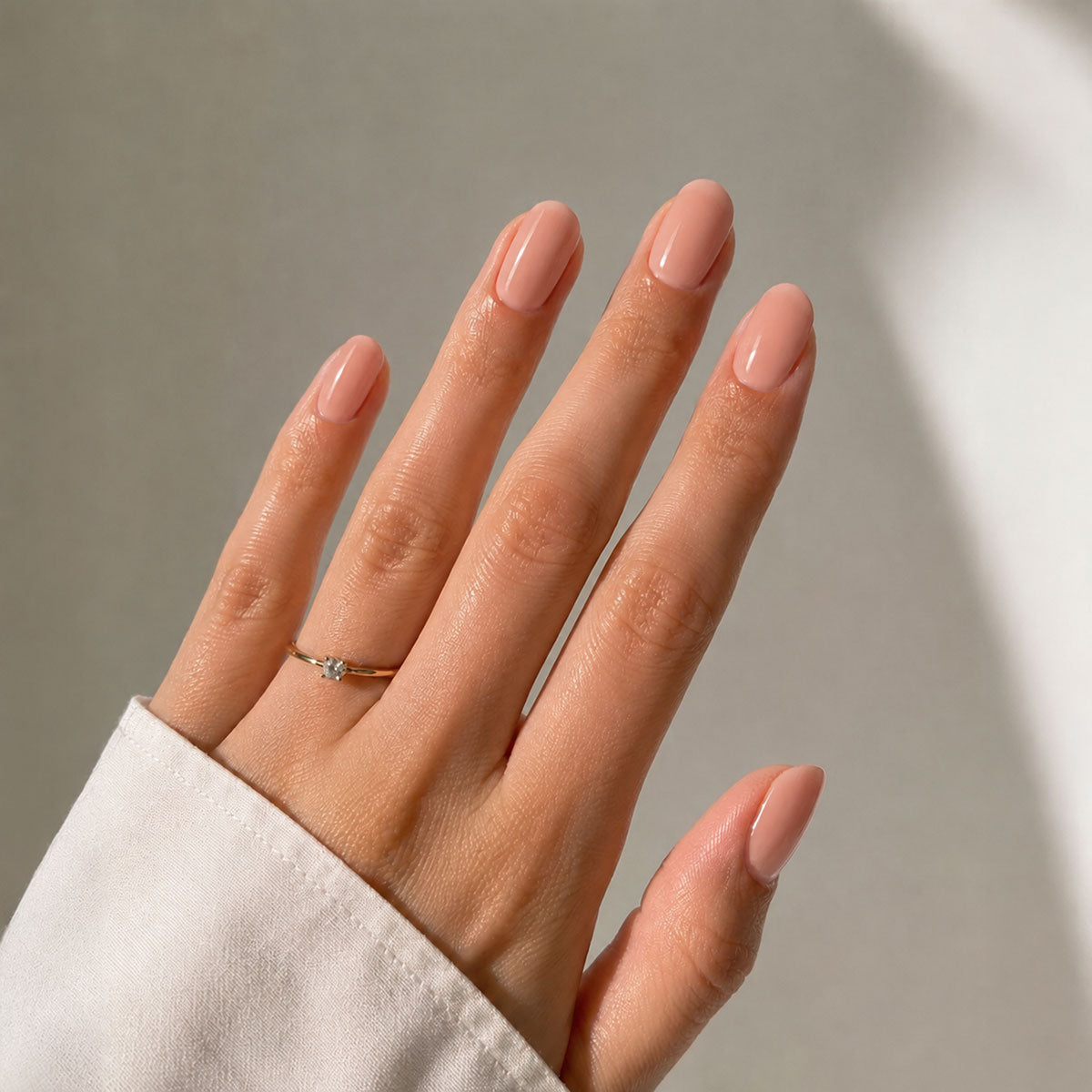 Emmi Nail Rubber Base Peach Nude 15ml 