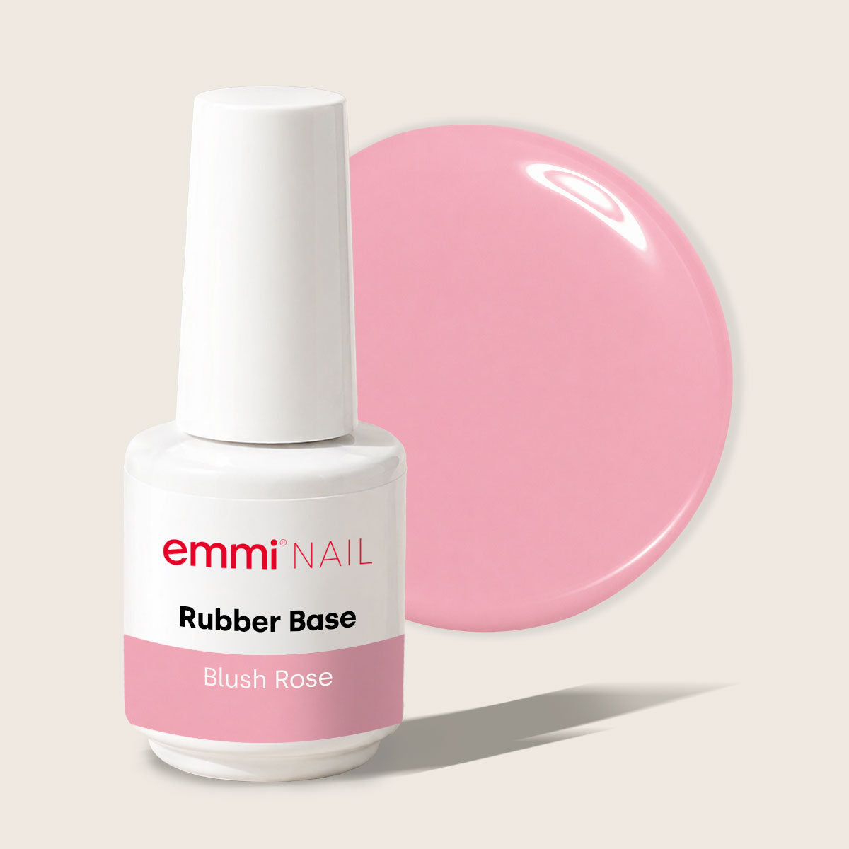 Emmi-Nail Rubber Base Blush Rose 15ml