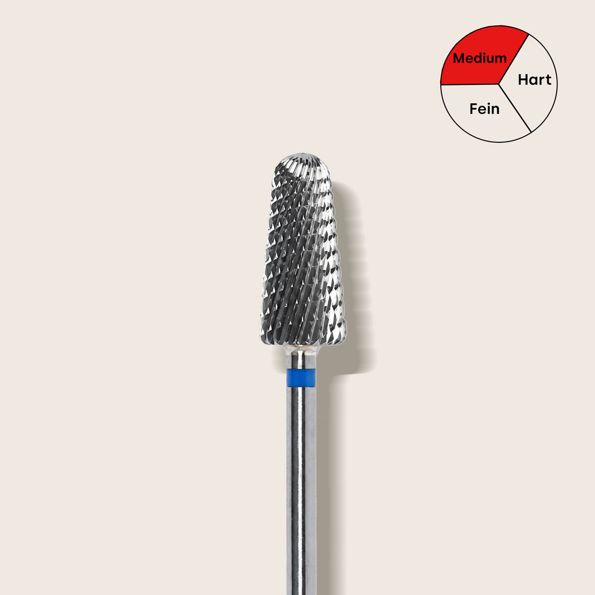 Emmi-Nail Hartmetall-Bit Kegel *medium* L+R