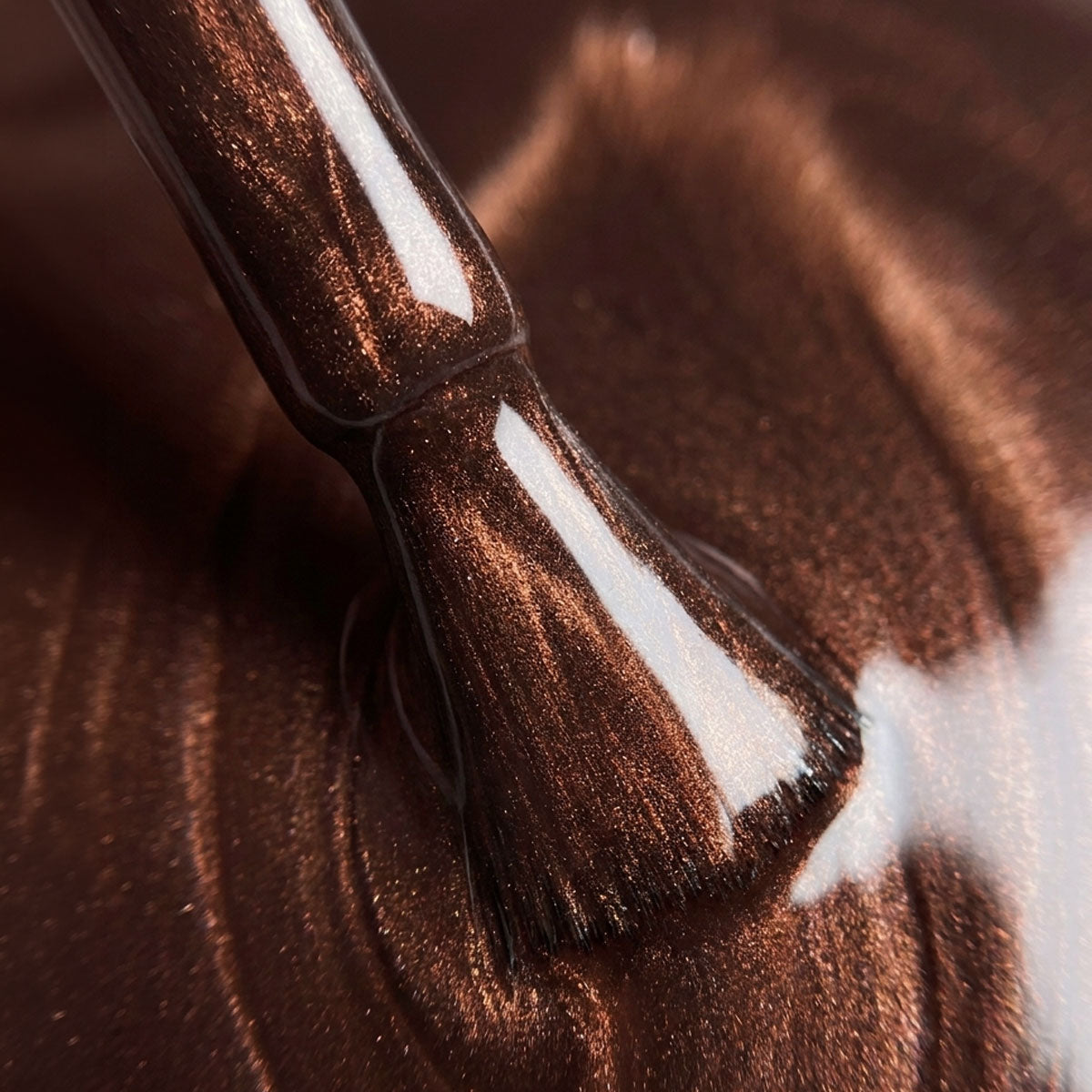 Shellac UV/LED-Lack Magic Cat Eye Dark Brown -L594-